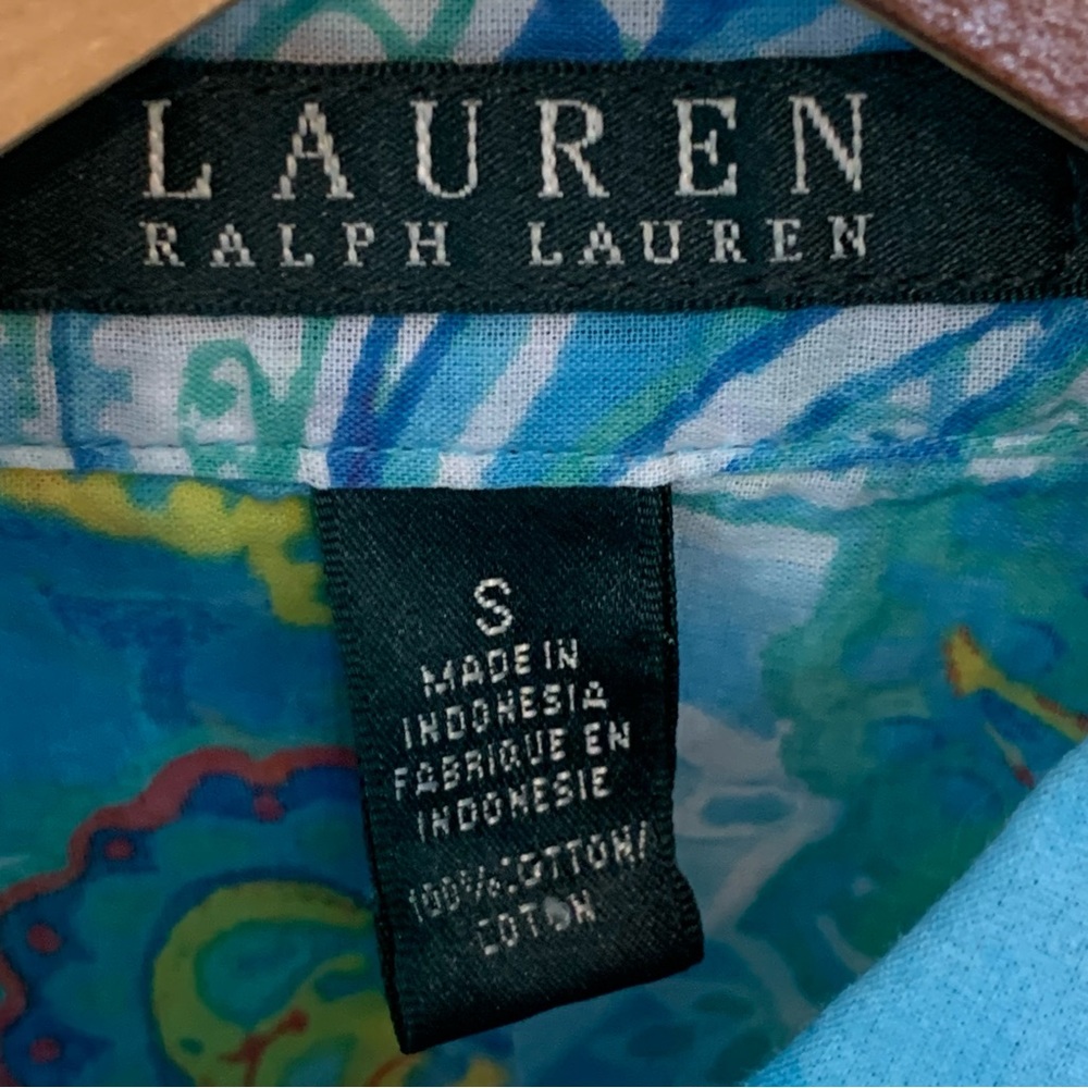 Lauren Ralph Lauren Button Down Top - Picture 7 of 8